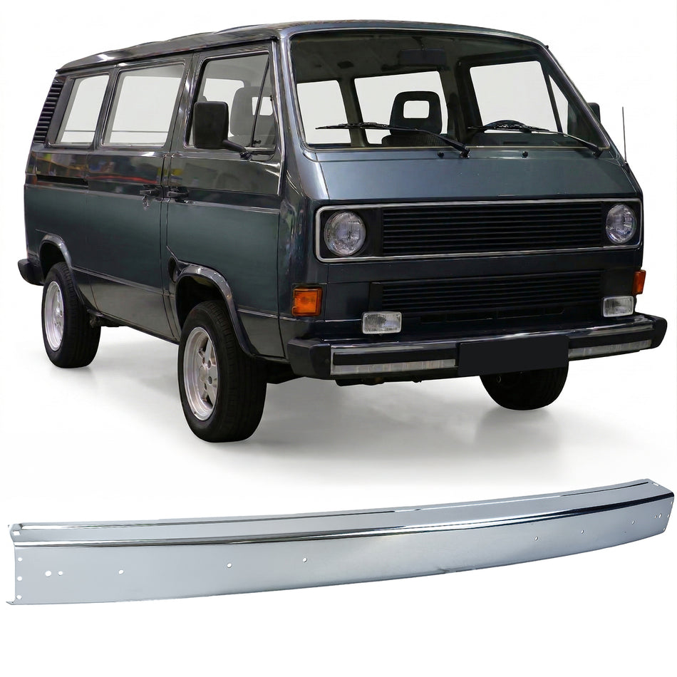 Paraura Frontale Cromato 2,3mm per VW T3 Bus Transporter 1979-1992