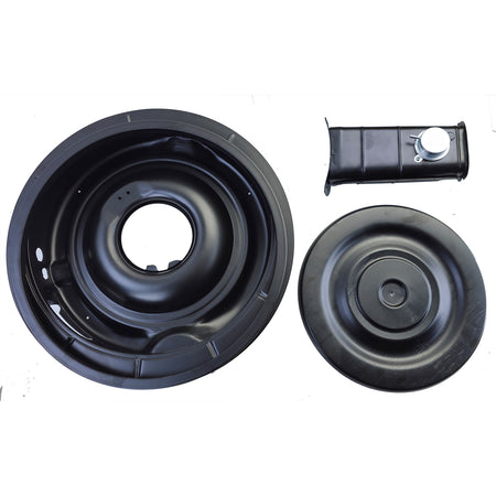 Filtro Aria Scatola con Coperchio Nero per Ford Mustang 1971-1973