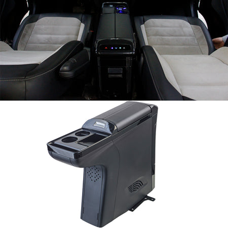 Consolle con Frigorifero Nero Lucido per Volkswagen T6 T6.1 (dal 2015)