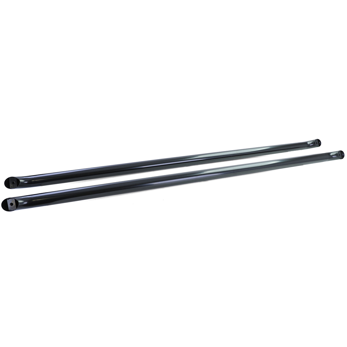 Pedane Laterali in Acciaio Inox Nero per Volkswagen T5 T6 T6.1 Lungo
