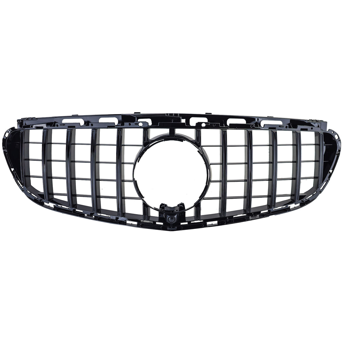 Griglia Sportiva Nera Lucida per Mercedes E W212 S212 Facelift 2013-2016
