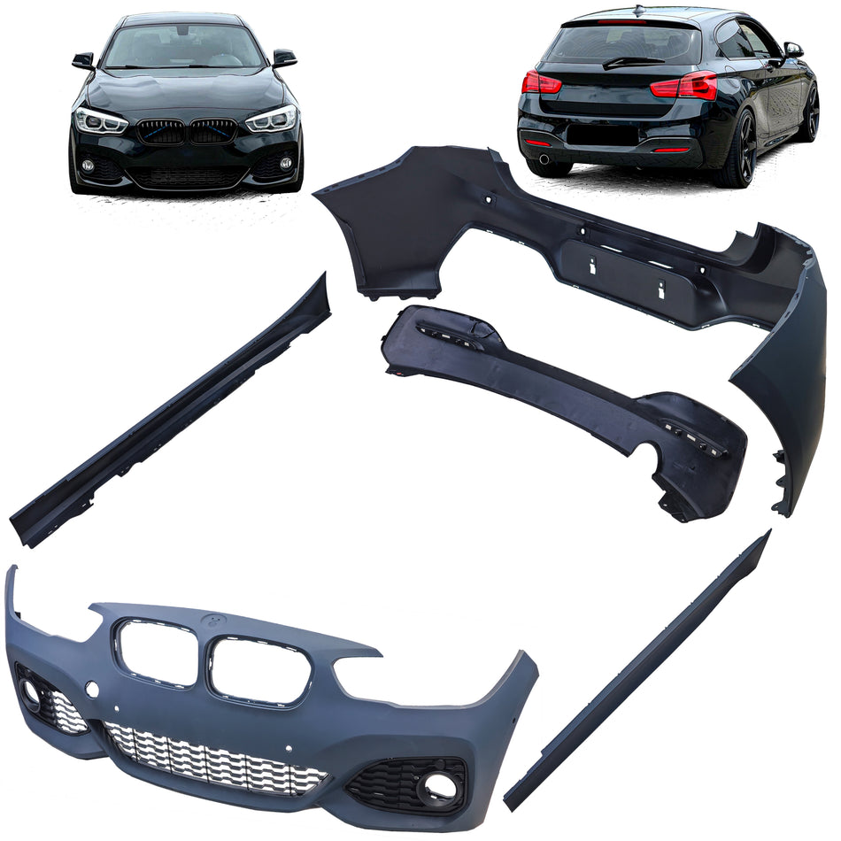 Diffusore Posteriore e Minigonne per BMW Serie 1 F20 LCI 15-20