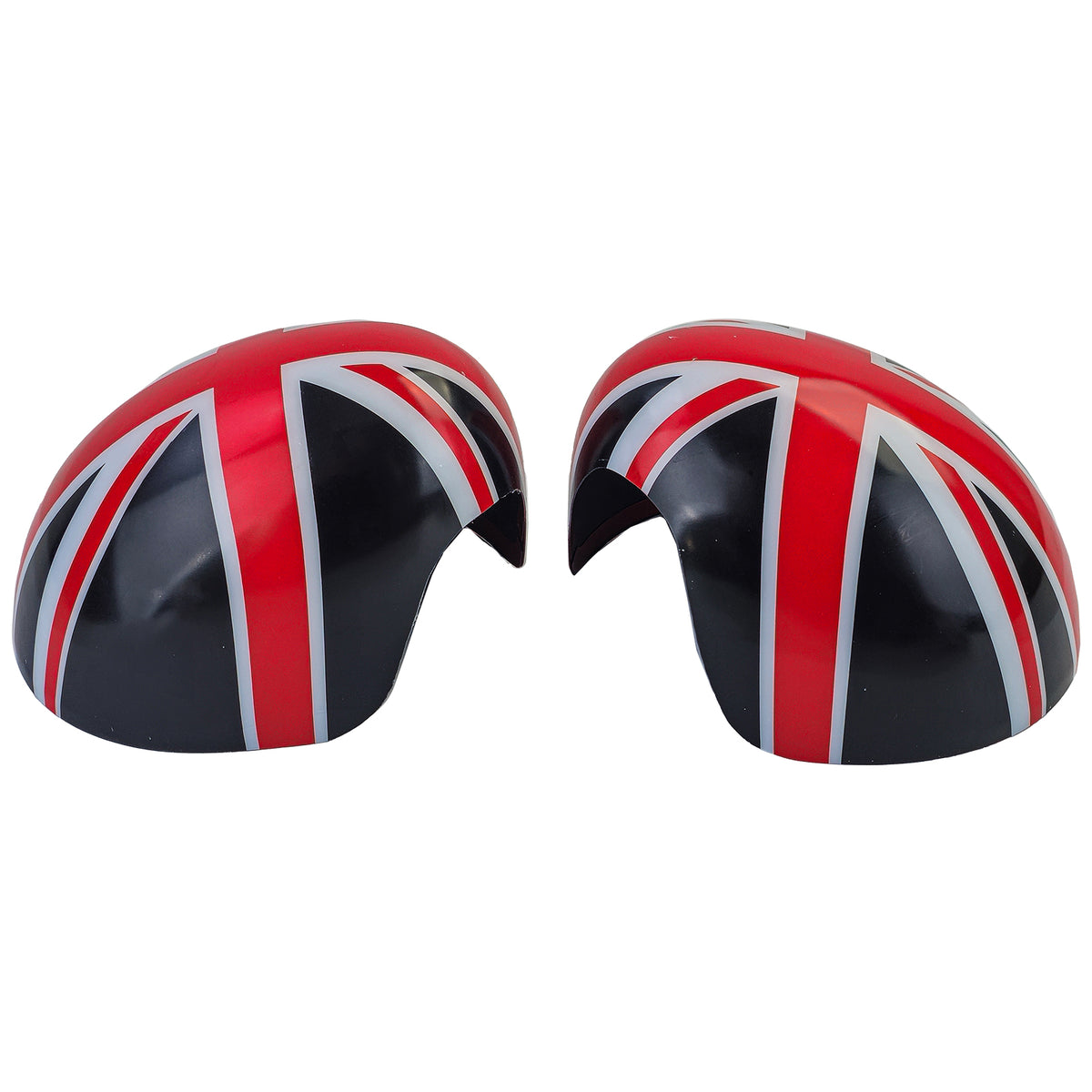 Copertura Specchietti Union Jack Nero Rosso per Mini F54 F55 F56 F57 (2013-2018)