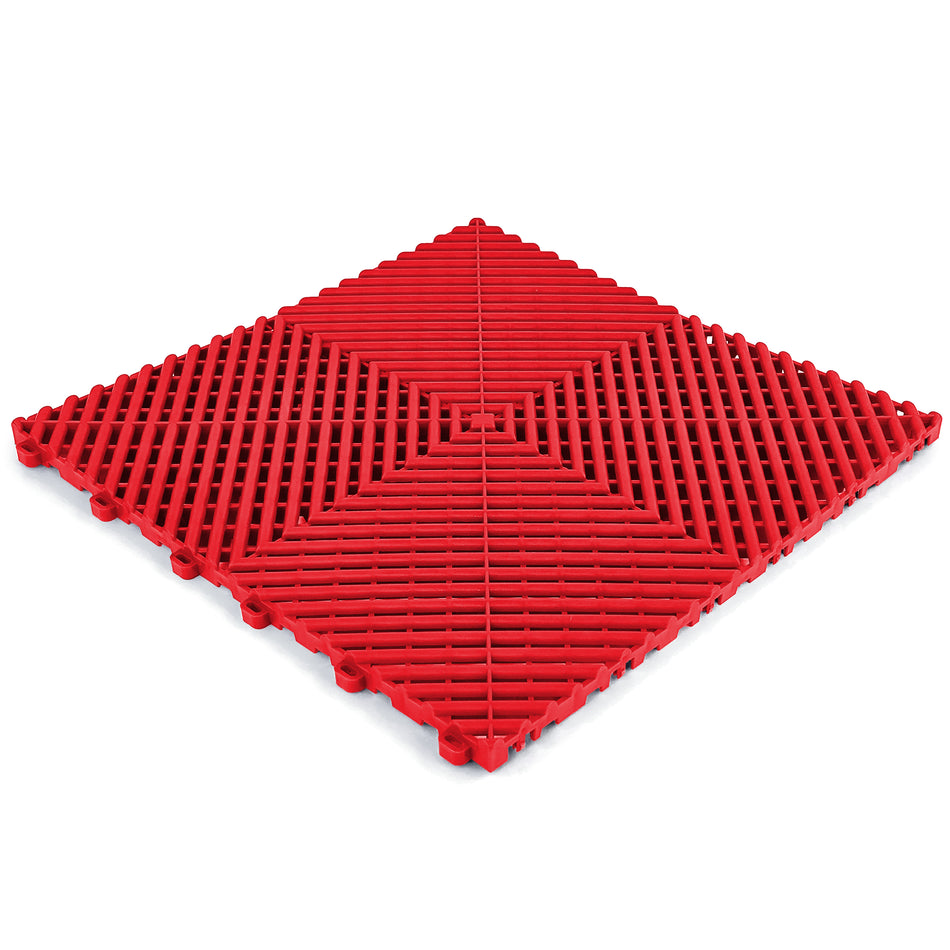 Piastrelle Pavimento Rosse 40x40cm per Uso Universale, Resistente e Facile