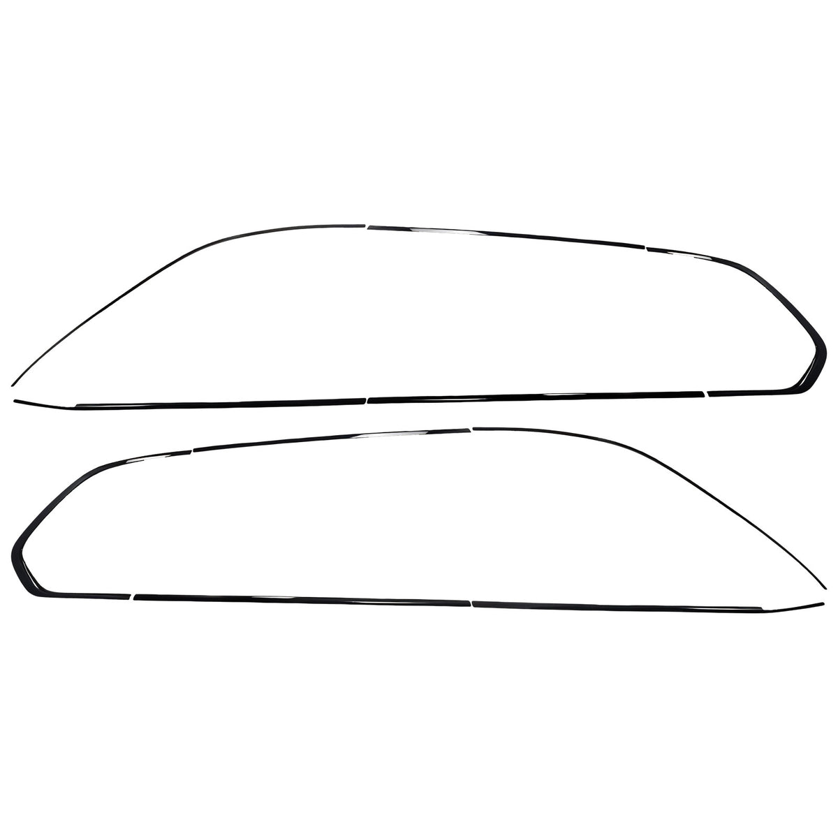 Set di Profili Decorativi Neri per BMW X5 F15 2013-2018