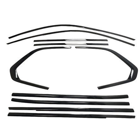 Set Profili Decorativi Neri Lucidi per BMW X5 G05 Dal 2018