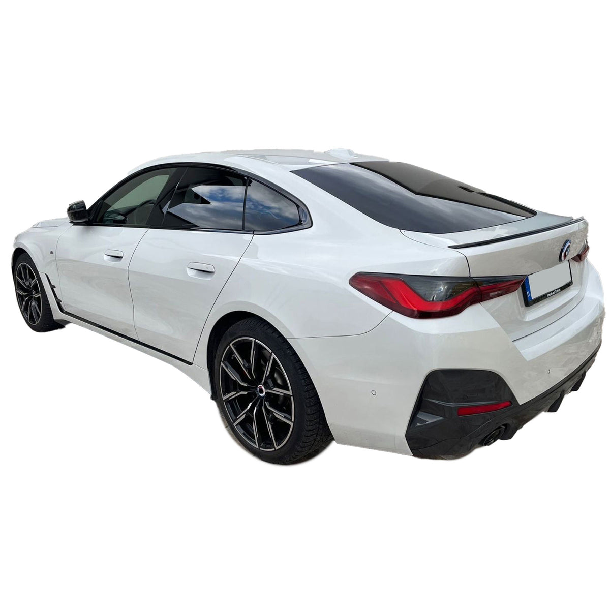 Set Profili Decorativi Neri Lucidi per BMW Serie 4 G26 Gran Coupe