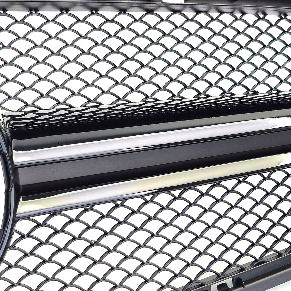 Griglia Sportiva Doppio Ponte Nera Lucida per Mercedes Classe a W176 12-15