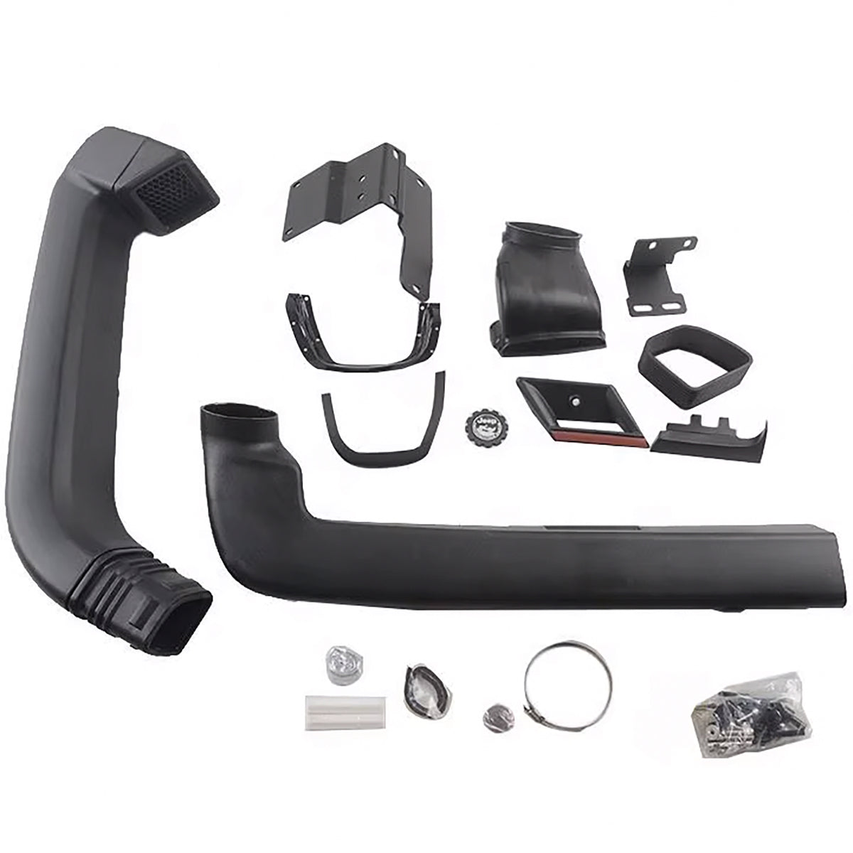 Snorkel Kit Lungo per Jeep Wrangler JL (2018 in Poi) - Colore Nero, Offroad