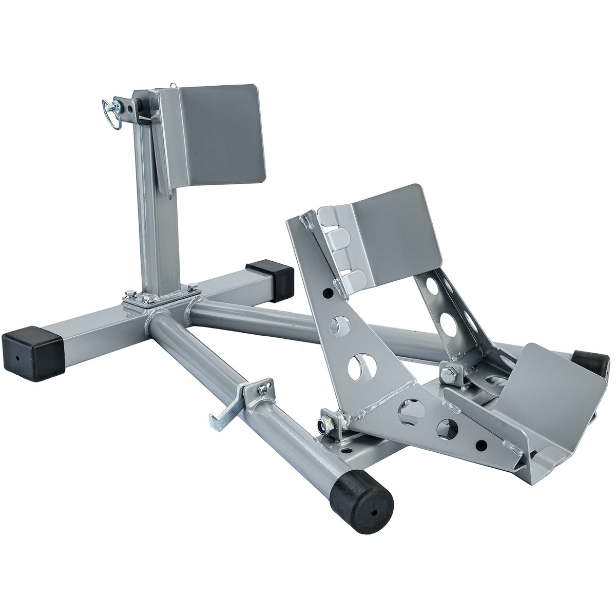 Cavalletto Moto con Wippe Regolabile Fino a 680kg Universale per Motociclette