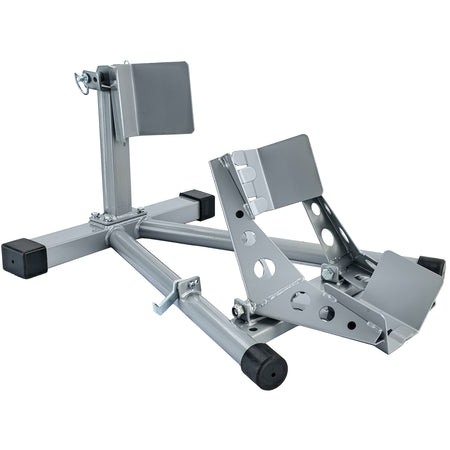 Cavalletto Moto con Wippe Regolabile Fino a 680kg Universale per Motociclette
