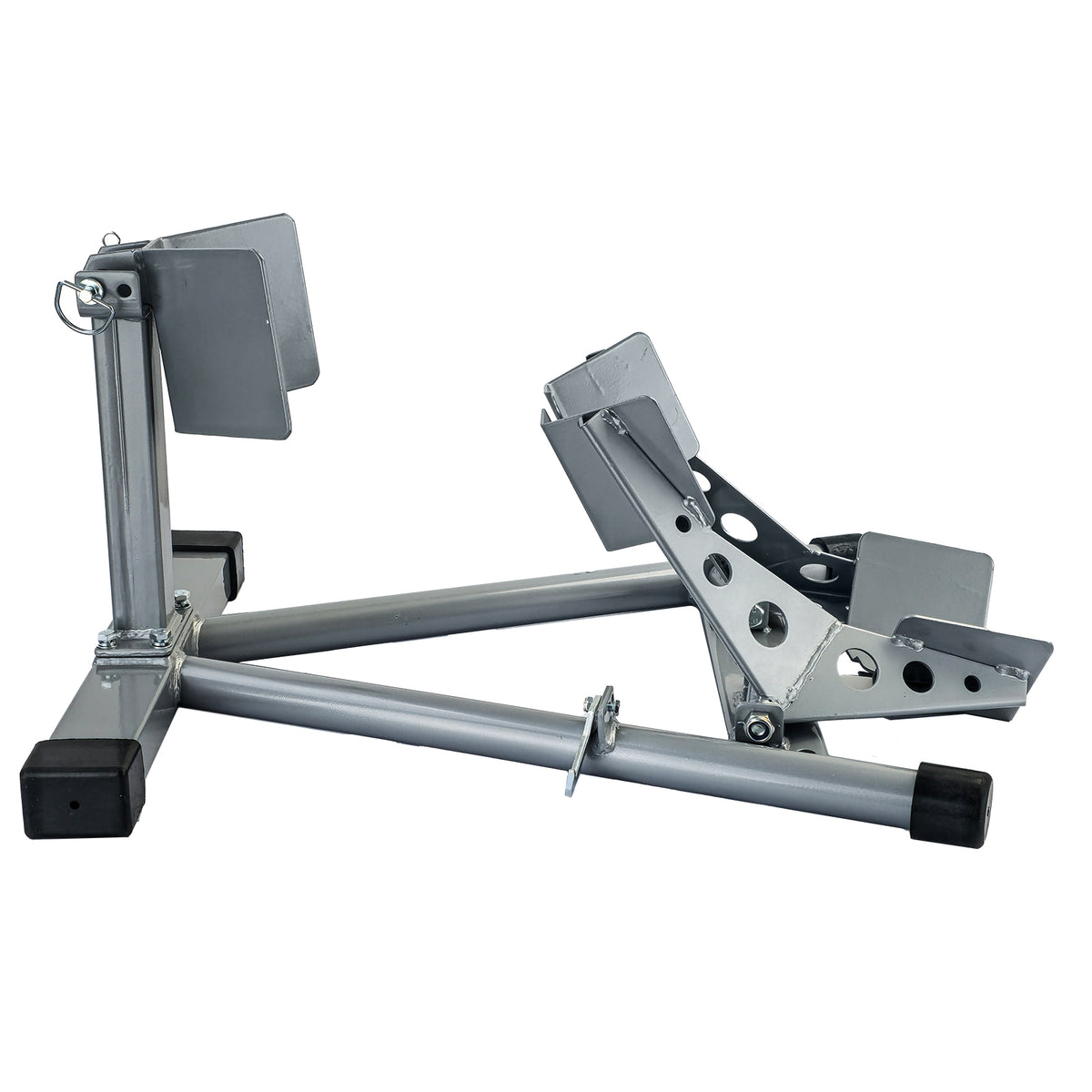 Cavalletto Moto con Wippe Regolabile Fino a 680kg Universale per Motociclette
