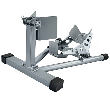 Cavalletto Moto con Wippe Regolabile Fino a 680kg Universale per Motociclette