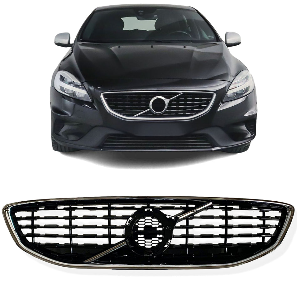 Griglia Anteriore per Volvo V40 (2016-2019) Senza Logo