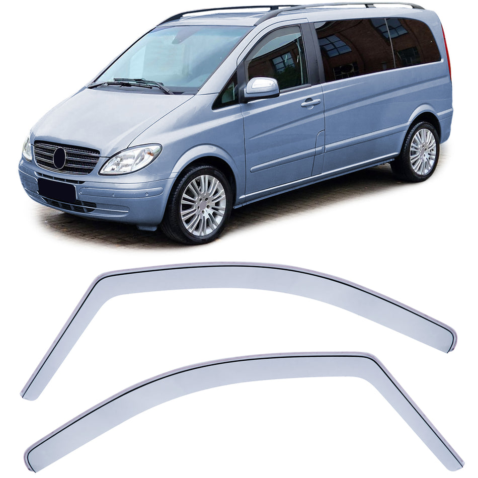 Deflettori Aria Trasparente per Mercedes Vito Viano W639 03-13