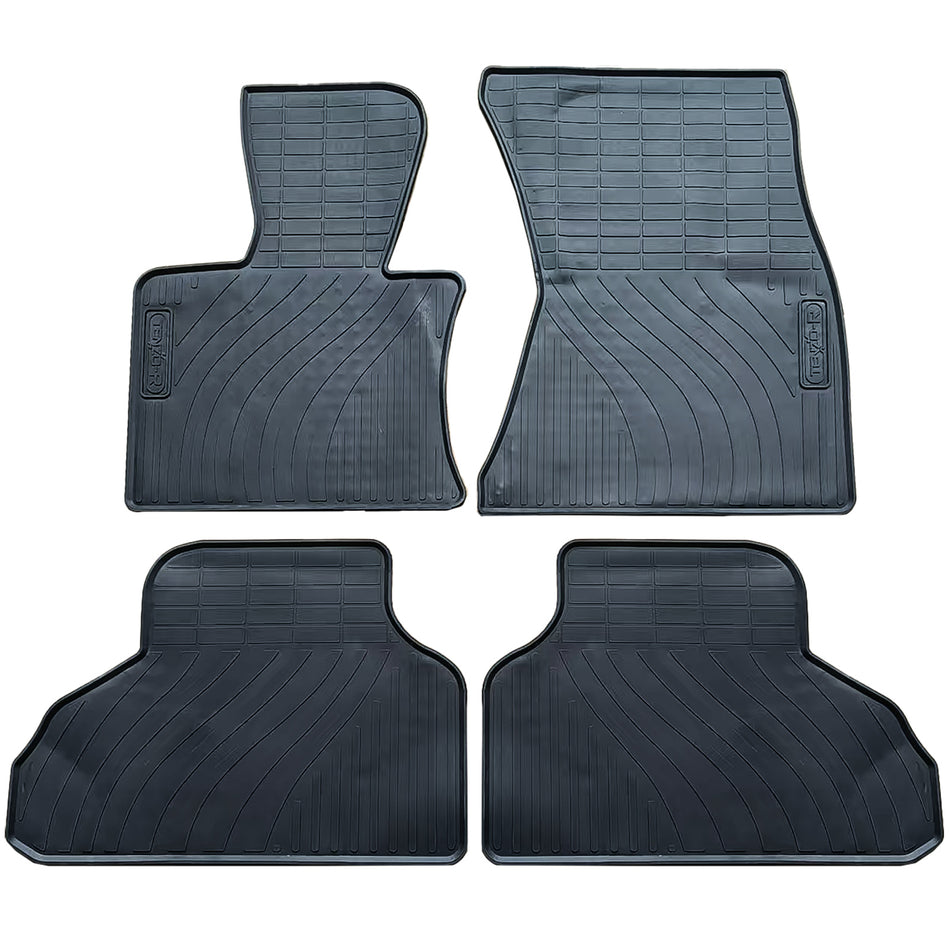 Set Tappetini in Gomma Neri Premium per BMW X5 F15 2013-2018