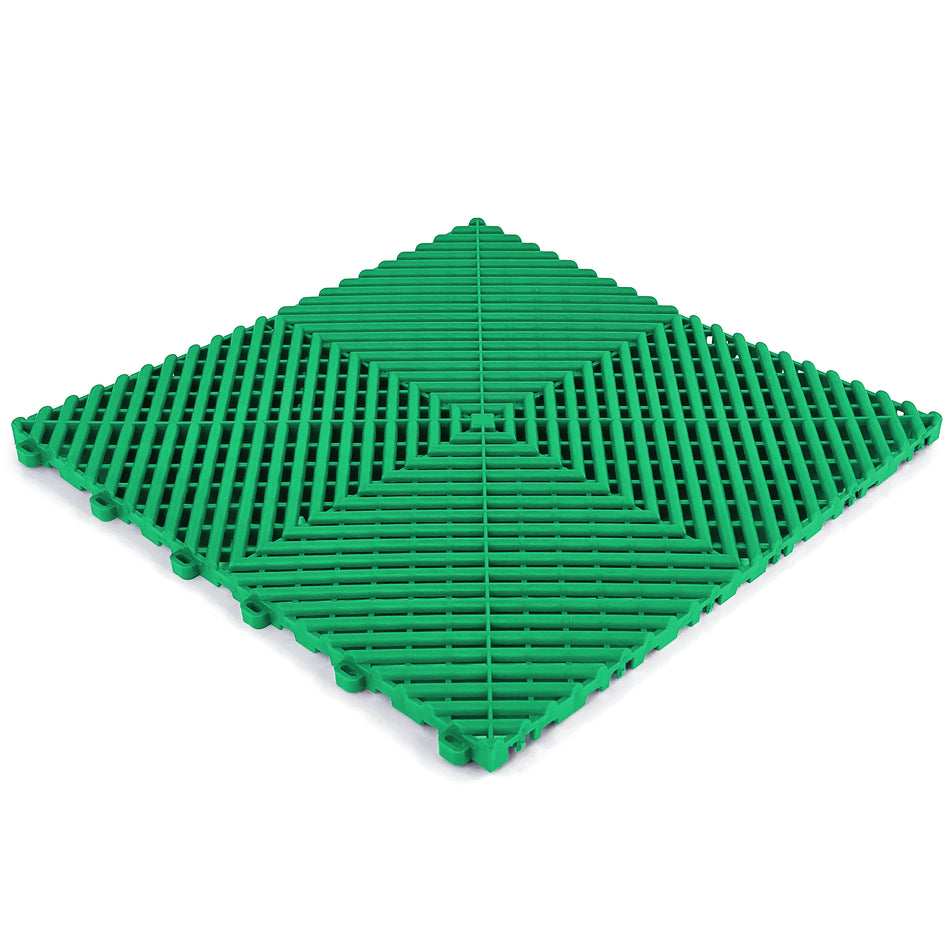 Piastrelle Pavimento Verdi 40x40cm Universali per Garage e Spazi Esterni