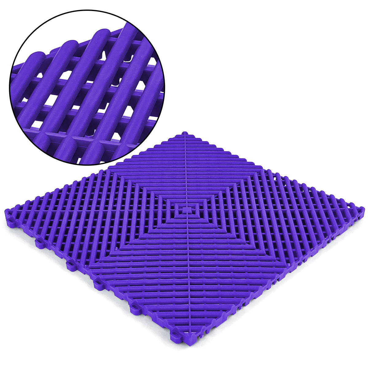 Piastrelle Pavimento Violette 40x40cm Universali per Garage e Esterni