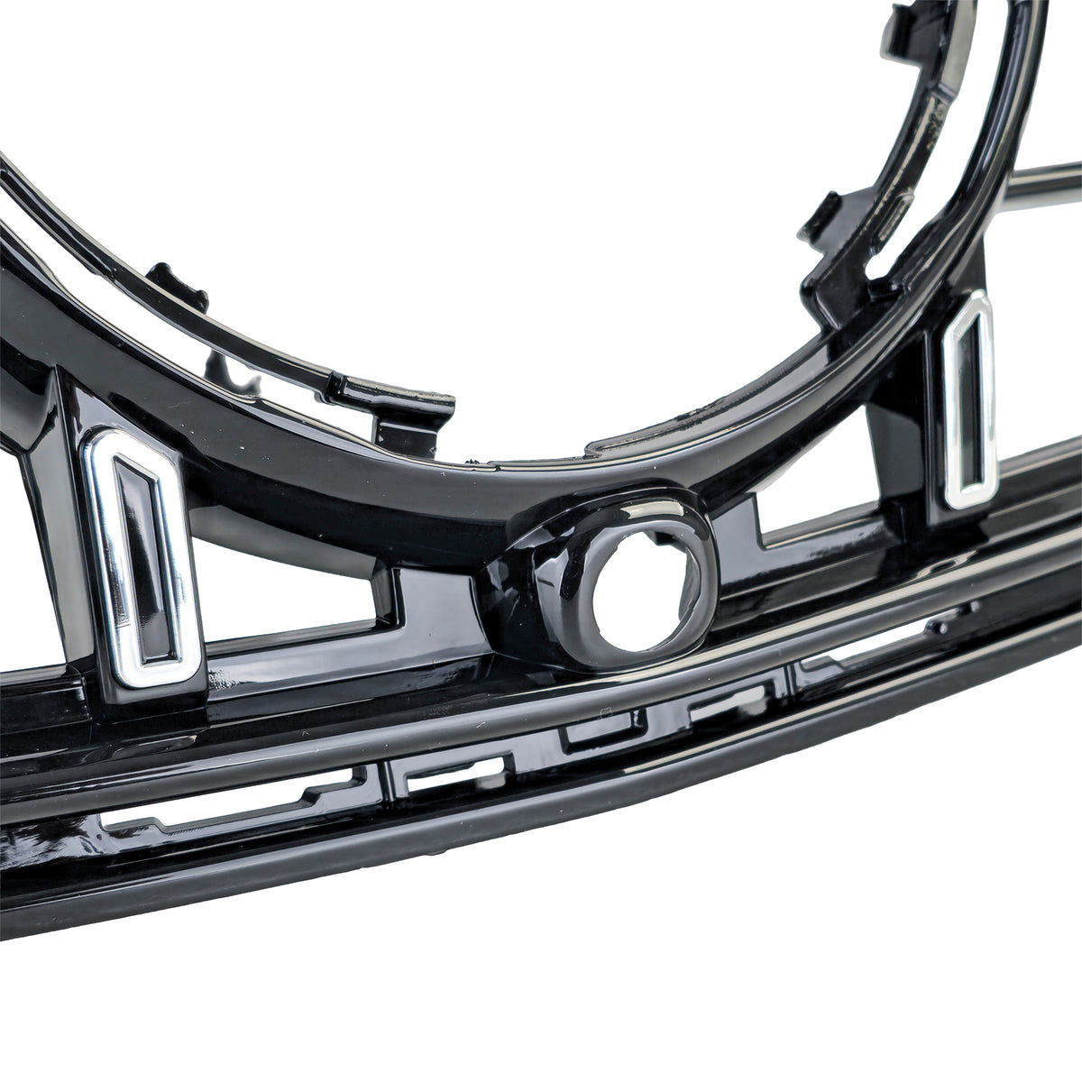 Griglia Sportiva Nera con Dettagli Cromati per Mercedes GLC X254 C254 (dal 2022)