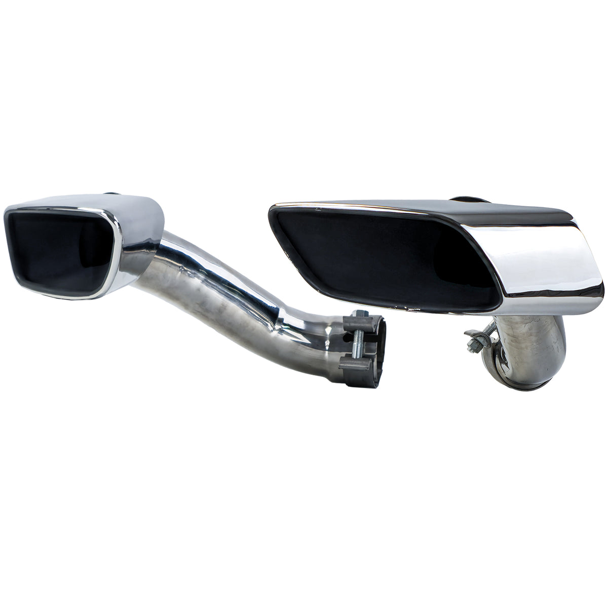 Aspiratori Terminali di Scarico M50 Look in Acciaio per BMW X6 E71 2008-2014