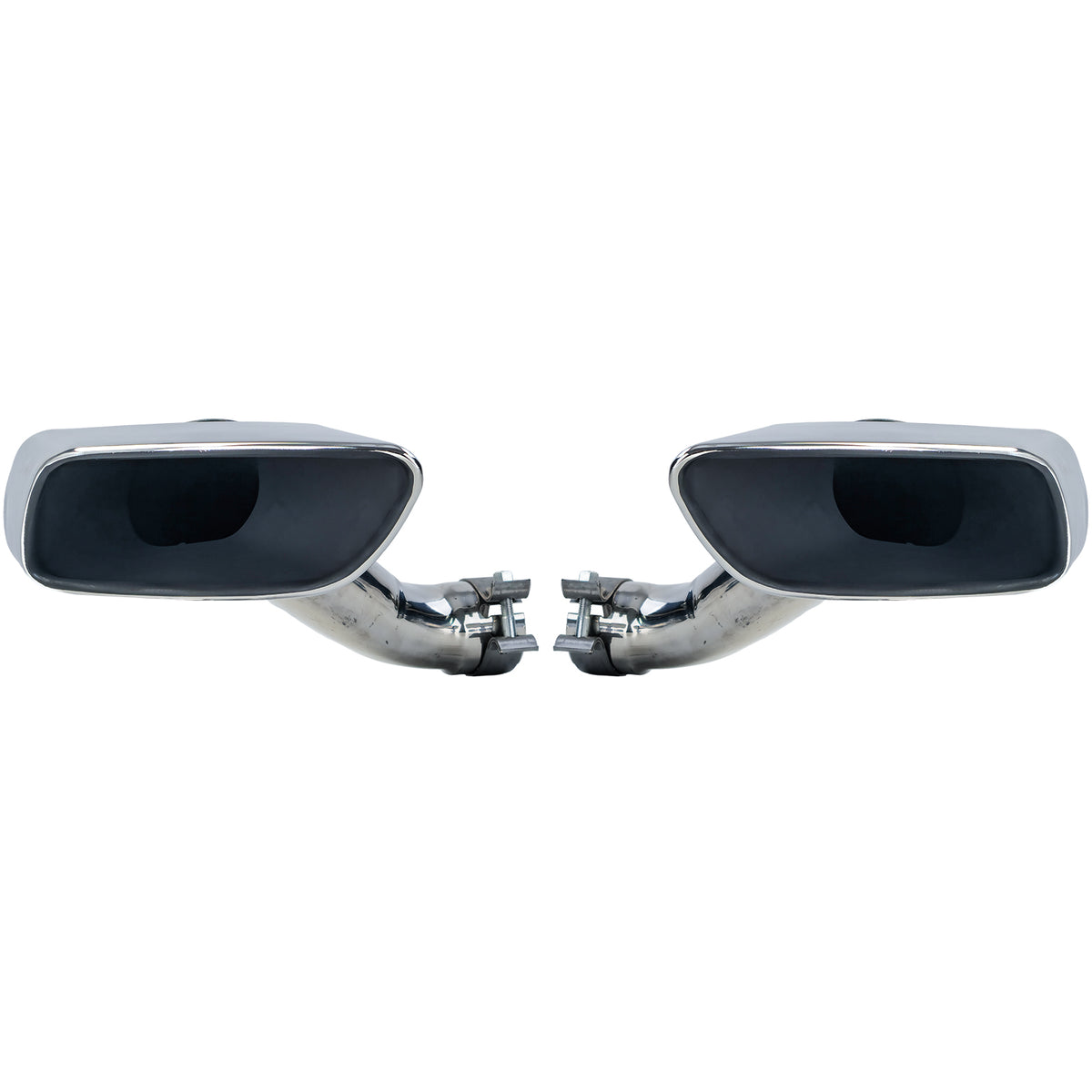 Aspiratori Terminali di Scarico M50 Look in Acciaio per BMW X6 E71 2008-2014