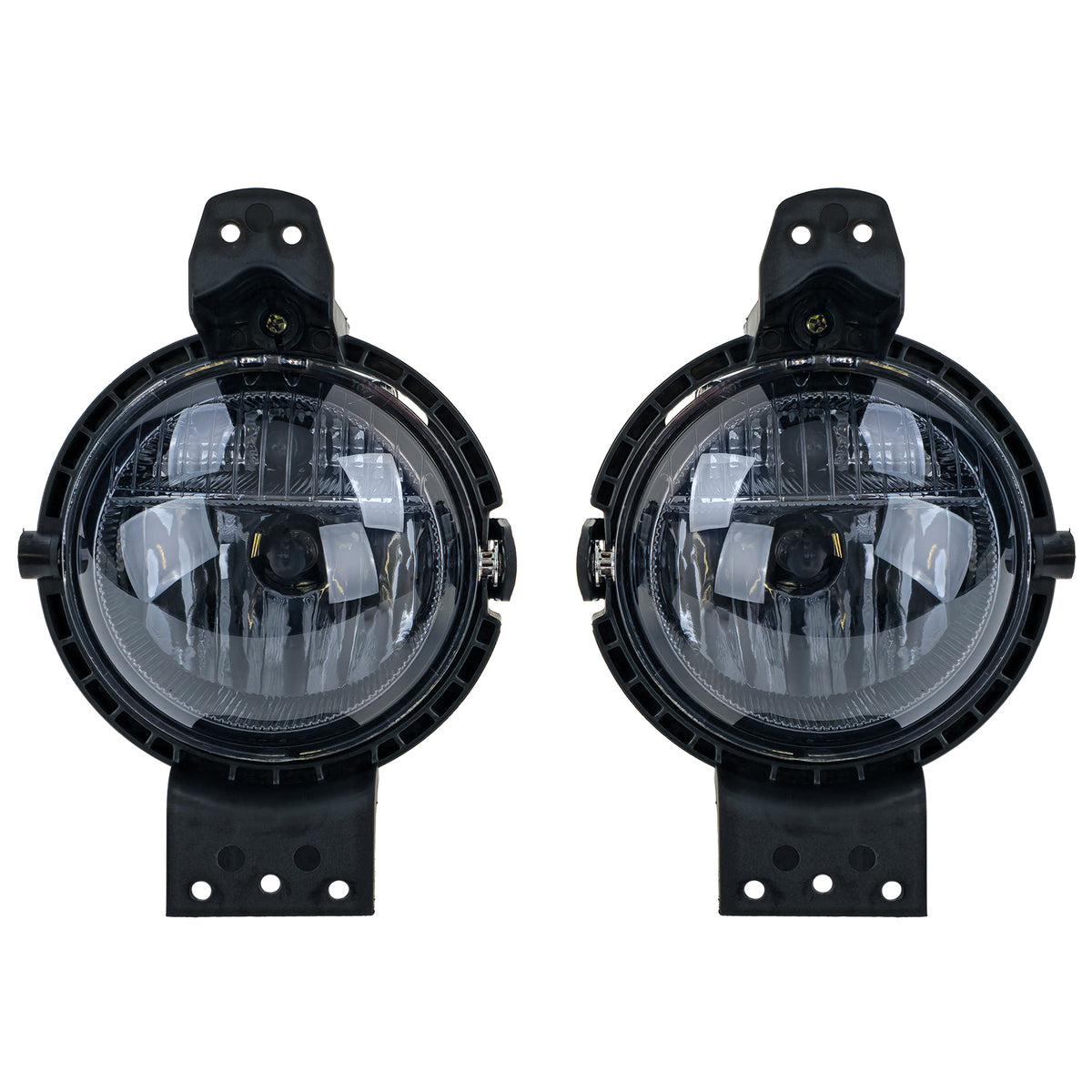 Fendinebbia con Luci Diurne Nere Fumé per Mini R60 R61 2010-2016