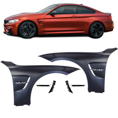 Parafango Destro e Sinistro Set per BMW Serie 3 F30 F31 2011-2019
