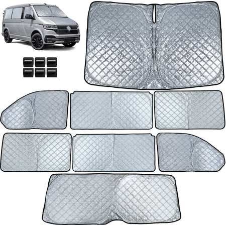 Parasole 8 Pezzi per Volkswagen Bus Transporter T6.1 (dal 2019)