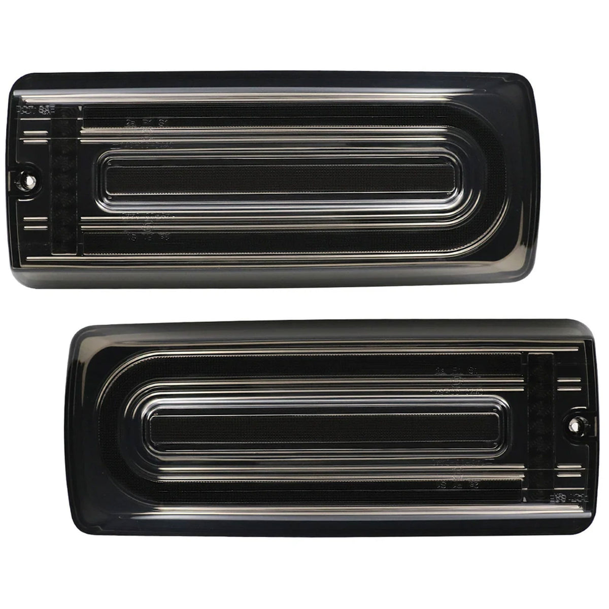 Fanali Posteriori LED Neri Fumé per Mercedes G Modell W463 (2000-2018)