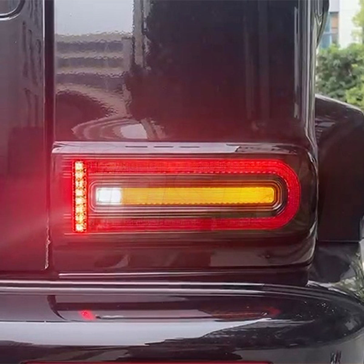 Fanali Posteriori LED Neri Fumé per Mercedes G Modell W463 (2000-2018)
