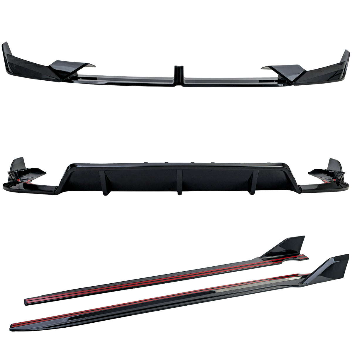 Bodykit Completo con Spoiler Anteriore, Minigonne e Diffusore per BMW X5 G05