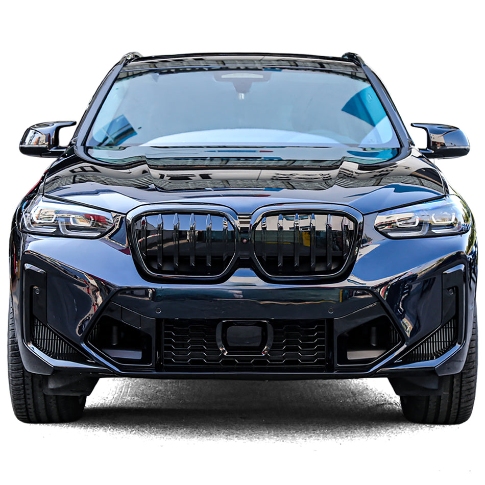 Paraurti Anteriore Sportivo con Accessori per BMW X3 X4 LCI G01 G02 dal 2021