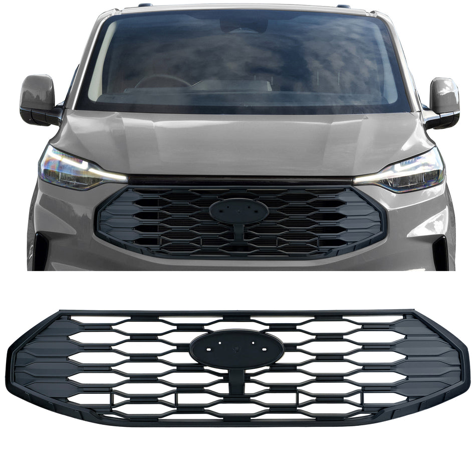 Griglia Sportiva Nera Opaca per Ford Tourneo Transit Custom Dal 2023