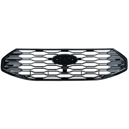 Griglia Sportiva Nera con Cromature per Ford Tourneo Transit Custom Dal 2023