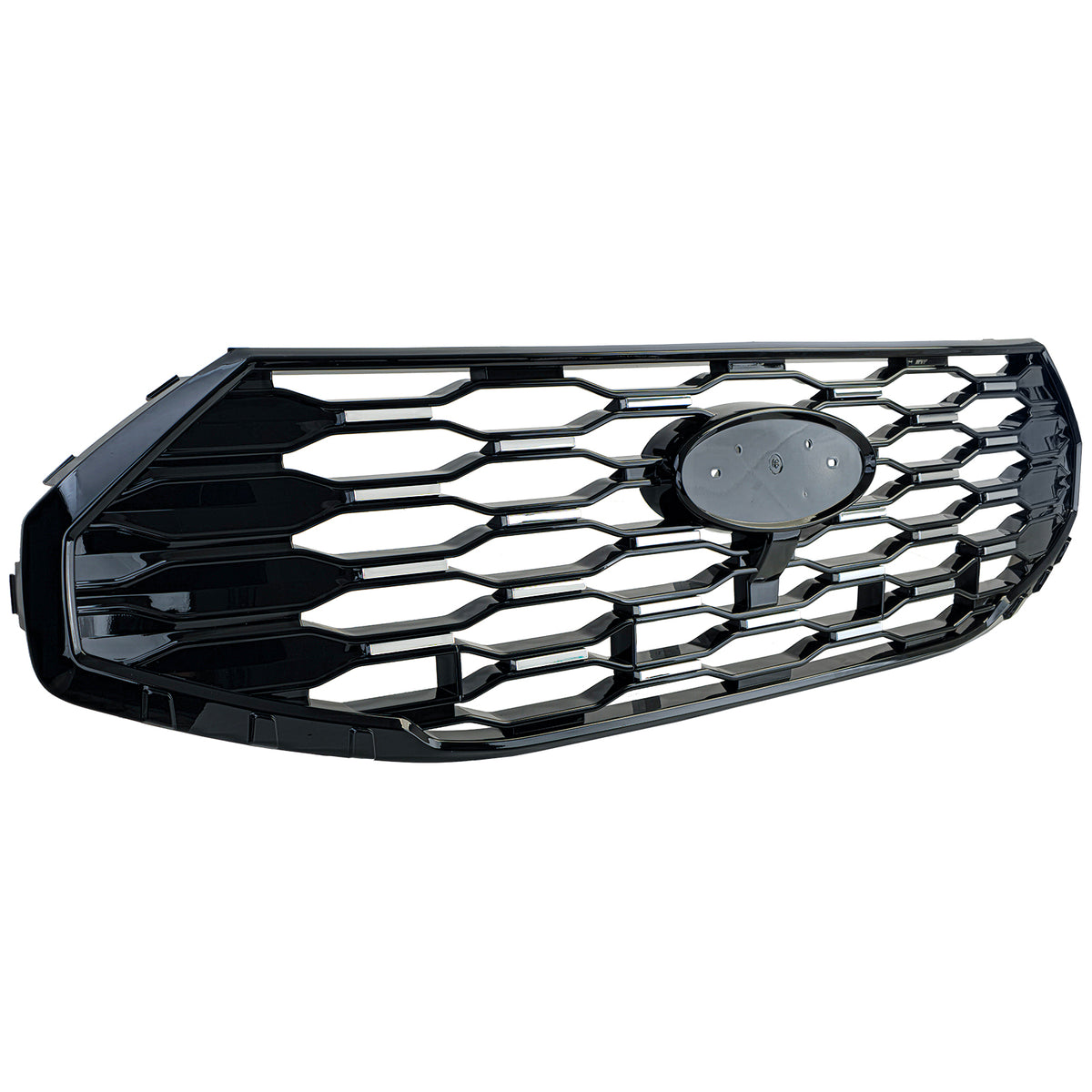 Griglia Sportiva Nera con Cromature per Ford Tourneo Transit Custom Dal 2023