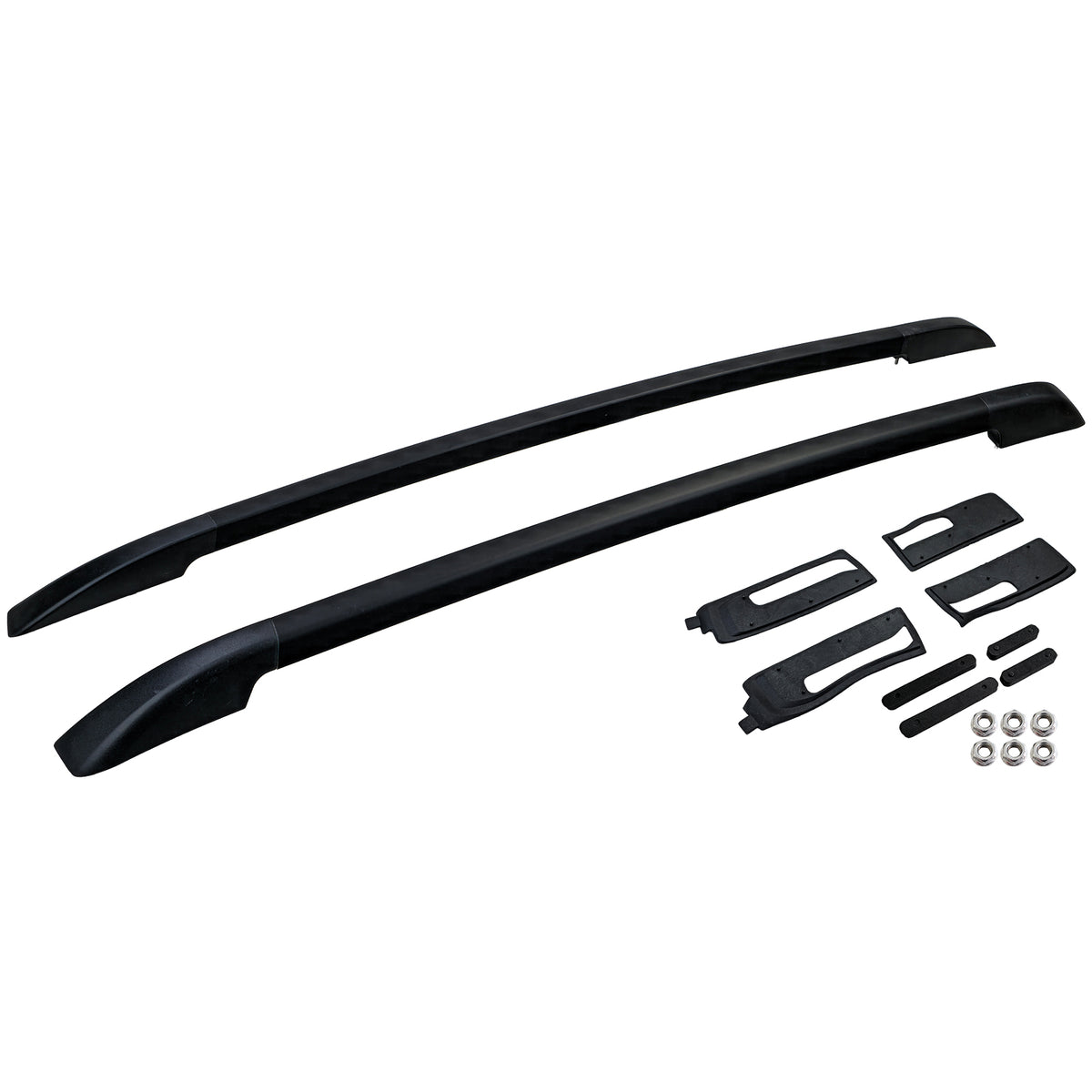Barre Longitudinali in Alluminio Nero per Ford Ranger T6 T7 T8 2012-2022