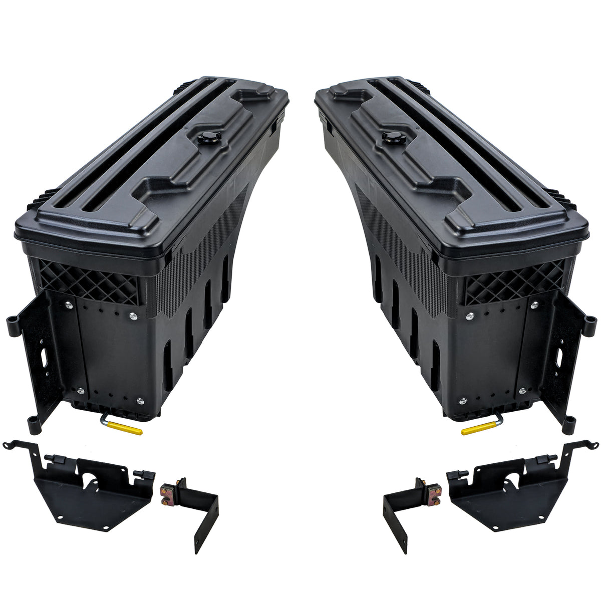 Scatole di Stoccaggio ABS Chiudibili per Ford Ranger T6 T7 T8 2012-2023, 2 Pezzi