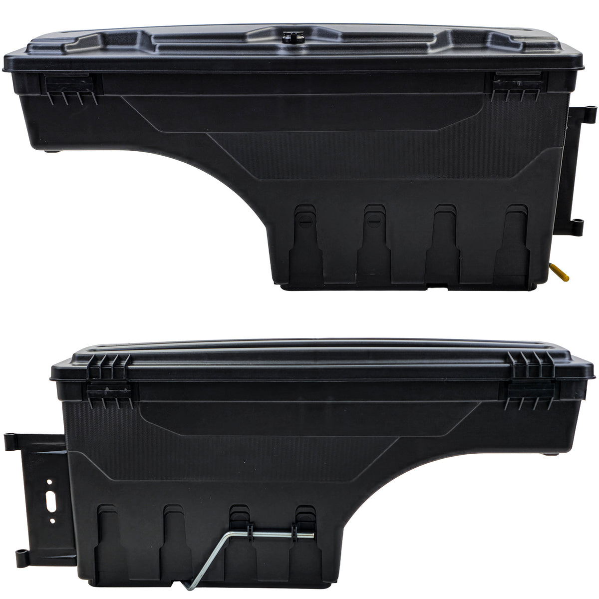 Scatole di Stoccaggio ABS Chiudibili per Ford Ranger T6 T7 T8 2012-2023, 2 Pezzi