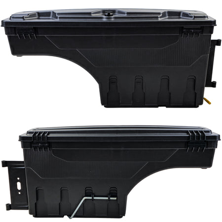 Scatole di Stoccaggio ABS Chiudibili per Ford Ranger T6 T7 T8 2012-2023, 2 Pezzi