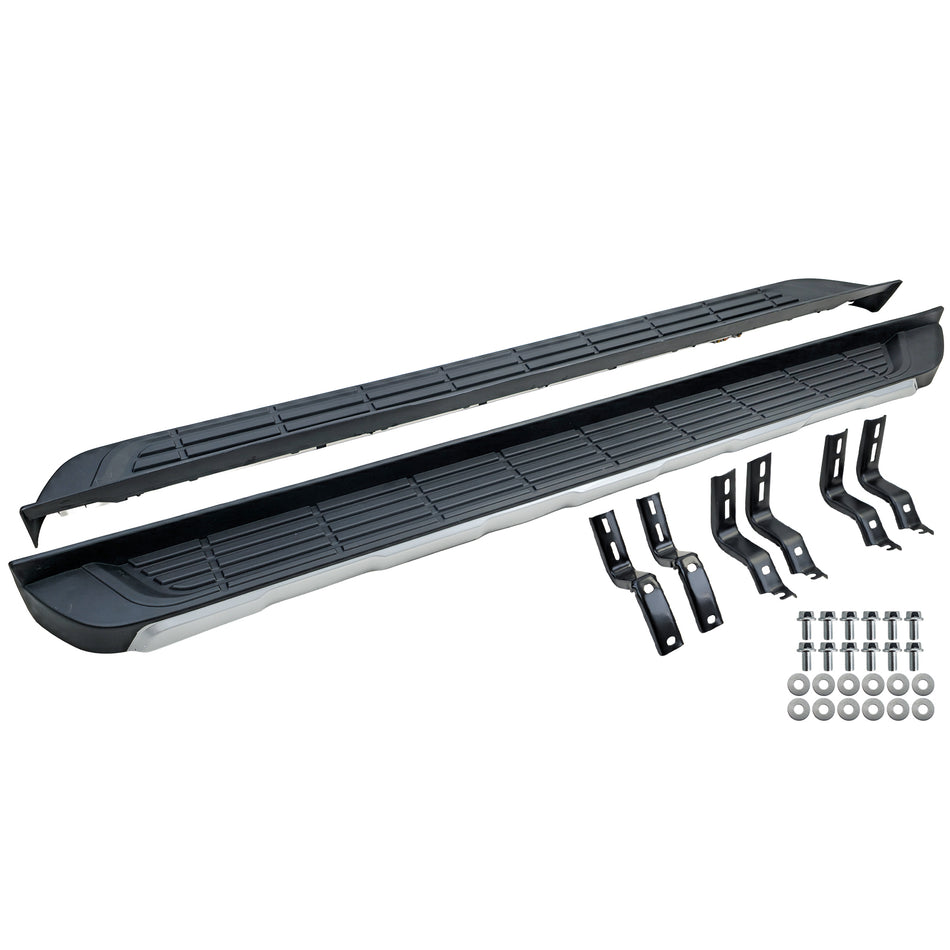 Pedane Laterali in Alluminio OE Look per Ford Ranger T6 T7 T8 2012-2022