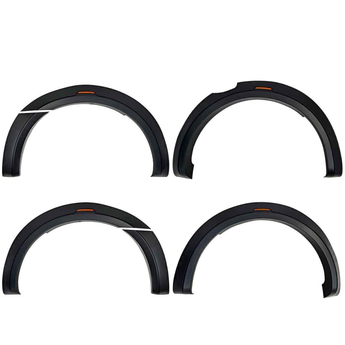 Allargamento Passaruota Medium LIGHT per Ford Ranger T7 T8 2015-2022, 6 Pezzi