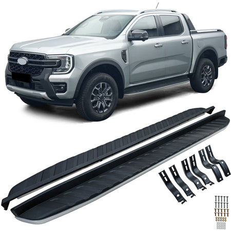 Pedane Laterali in Alluminio OE Look per Ford Ranger T9 (2023)