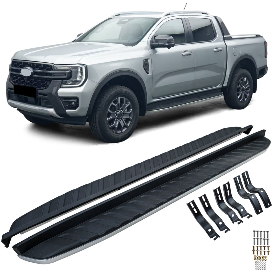 Pedane Laterali in Alluminio OE Look per Ford Ranger T9 (2023)