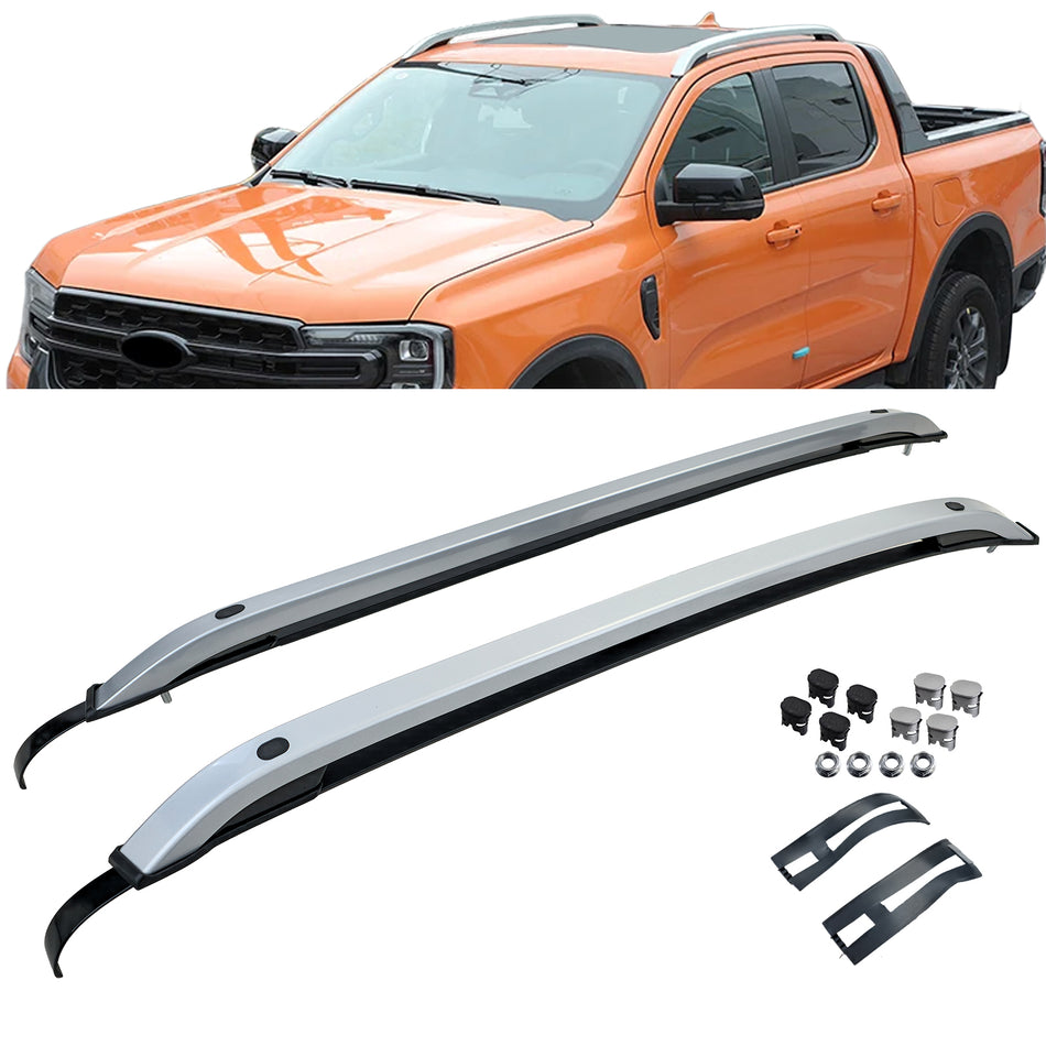 Barre Longitudinali in Alluminio per Ford Ranger T9 (dal 2023) con Montaggio