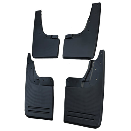 Paraspruzzi Set Anteriore e Posteriore Neri per Volkswagen Amarok I 2010-2022