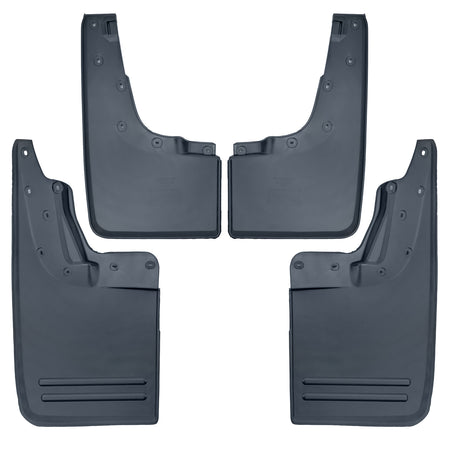 Paraspruzzi Set Anteriore e Posteriore Neri per Volkswagen Amarok I 2010-2022