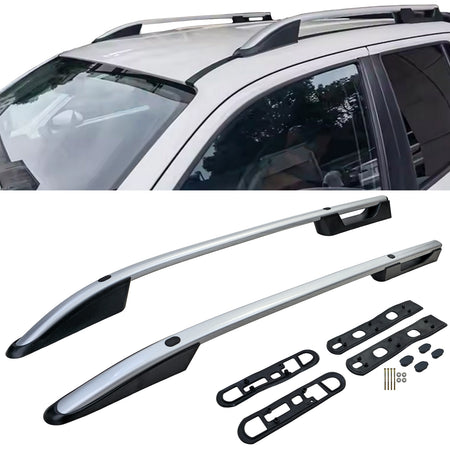 Barre Longitudinali in Alluminio Argento per Volkswagen Amarok I 2010-2022