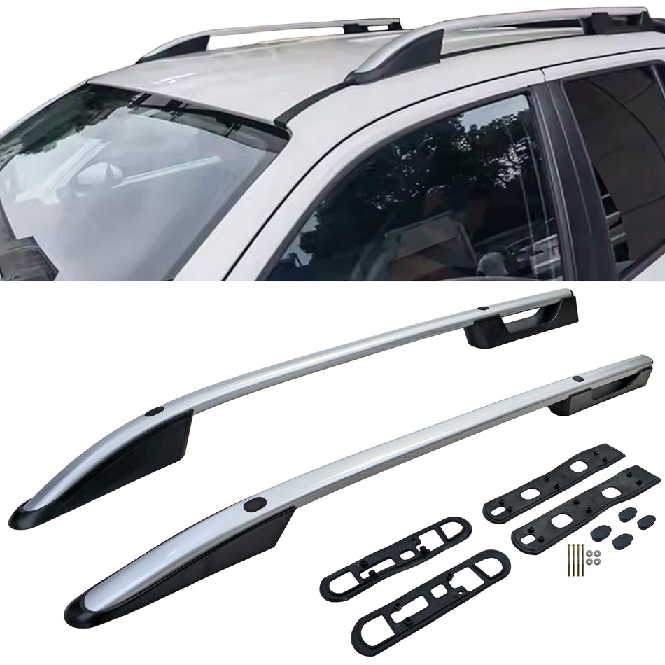 Barre Longitudinali in Alluminio Argento per Volkswagen Amarok I 2010-2022