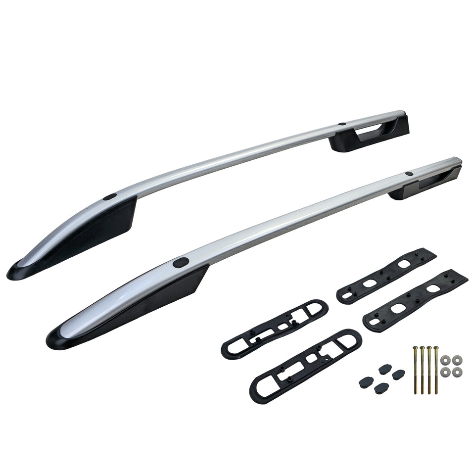 Barre Longitudinali in Alluminio Argento per Volkswagen Amarok I 2010-2022