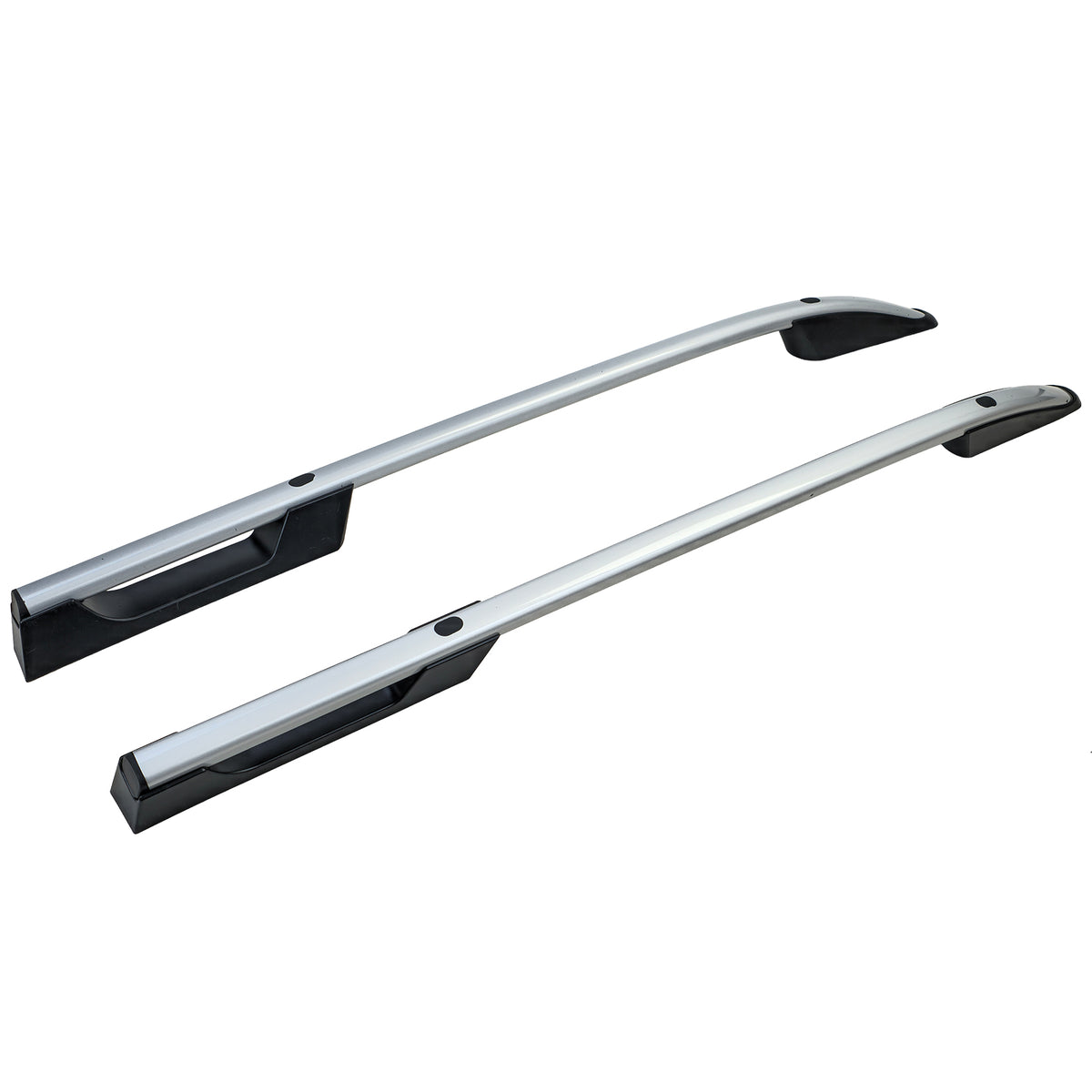 Barre Longitudinali in Alluminio Argento per Volkswagen Amarok I 2010-2022